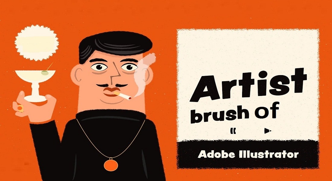 Adobe Illustrator Artistic Brushes