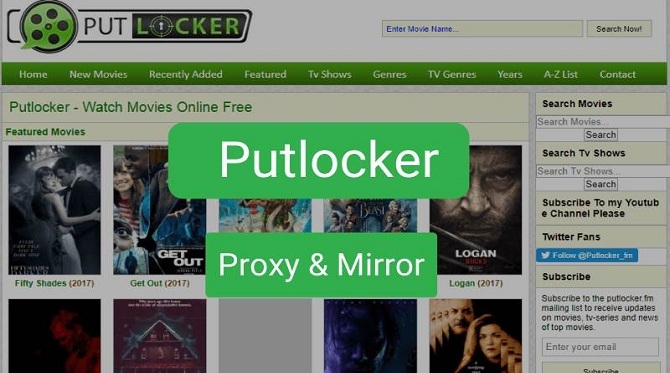 Putlocker Proxy & Mirror Sites