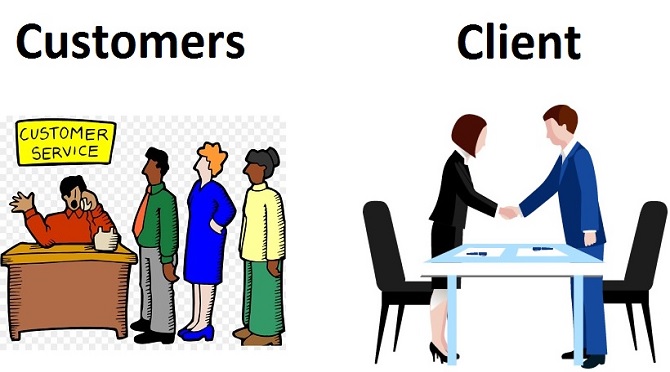 Customer Services vs. Client Services