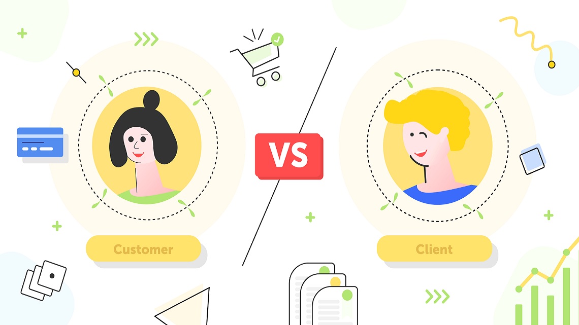 Difference Between a Client and a Customer
