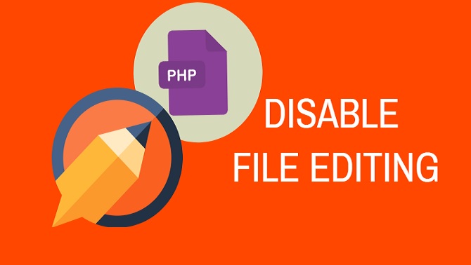 Disable File Editing When Your Site is Live