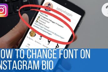 How to Change The Letter of a Biography on Instagram