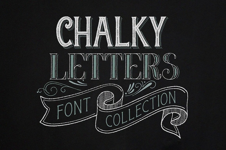 Chalkboard Fonts for Designers