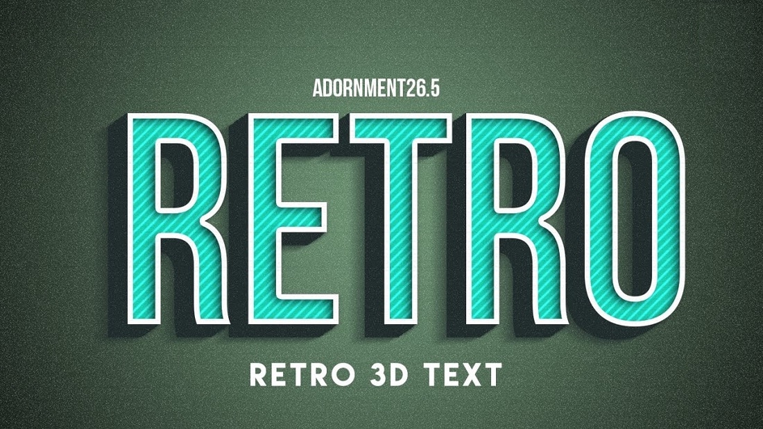 20 Excellent Retro Text Tutorials To Learn From Updated