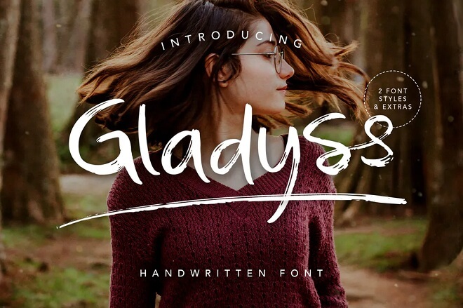 Gladyss Handwritten Font