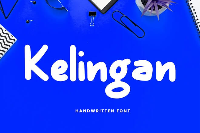 Kelingan Exciting Handwritten Font