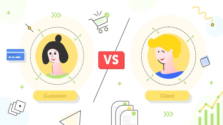 Difference Between a Client and a Customer