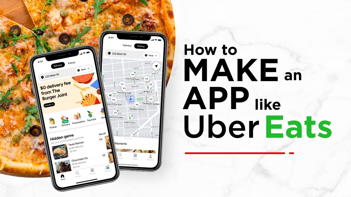 How to make Online Food Delivery App Like UberEats