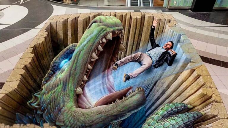 30+ Amazing 3D Street Paintings to Crave For