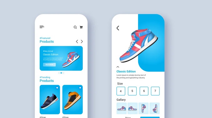Detail Screen mobile ui design