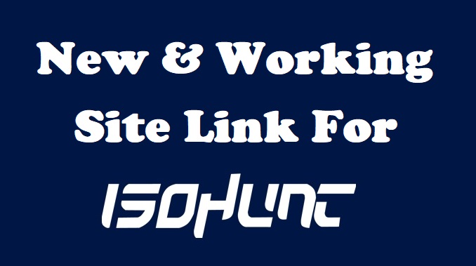New & Working Site Link For Isohunt