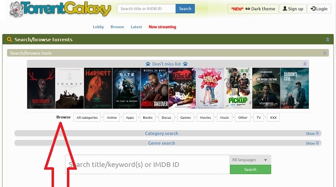 What Are The Genres Available On The Torrent Galaxy Website