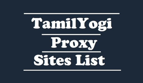 Tamilyogi Proxy Sites List